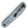 Tenable Einar Linerlock Blue Canvas Folding Knife Nitro V Steel
