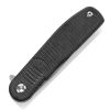 Tenable Einar Linerlock SW Black Folding Knife Nitro V Steel
