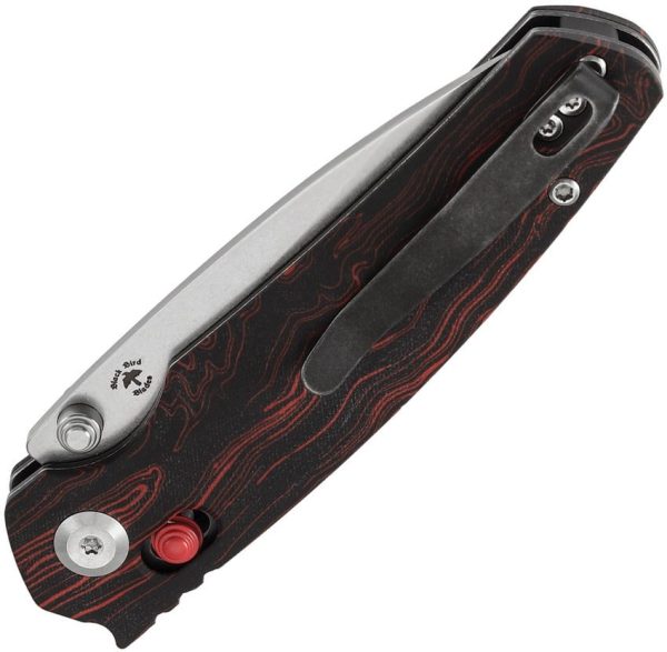 Tenable Raven Crossbar Lock - Black/Red G10