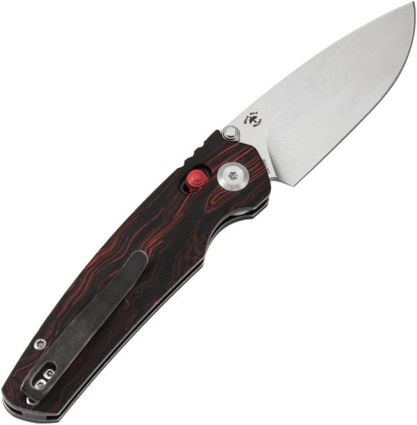 Tenable Raven Crossbar Lock - Black/Red G10
