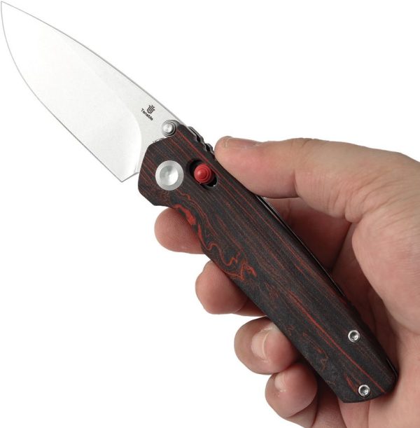 Tenable Raven Crossbar Lock - Black/Red G10