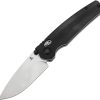 Tenable Raven Crossbar Lock Black G10 Folding Knife 14C28N