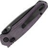 Tenable Raven Crossbar Lock Purple Micarta Folding Knife