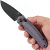Tenable Raven Crossbar Lock Purple Micarta Folding Knife