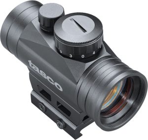 TASRDPCC.jpg Tasco Red Dot Scope 1x30 Black Picatinny Mount Rifle Shotgun