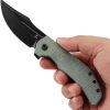 Tenable Orion Linerlock Green Micarta Folding Knife 14C28N