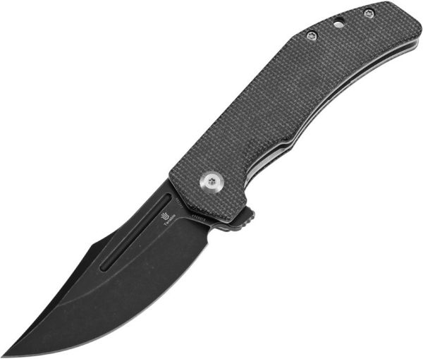 Tenable Orion Linerlock Black Micarta 14C28N Folding Knife