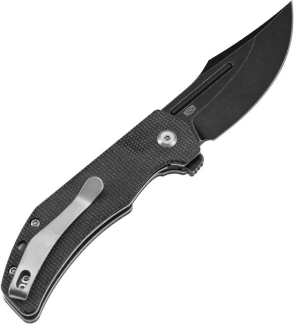 Tenable Orion Linerlock Black Micarta 14C28N Folding Knife