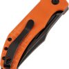 Tenable Orion Linerlock Orange G10 Folding Knife 14C28N Blade