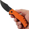 Tenable Orion Linerlock Orange G10 Folding Knife 14C28N Blade