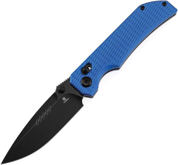 Tenable Eaglestrike Crossbar Lock Blue Folding Knife Nitro V