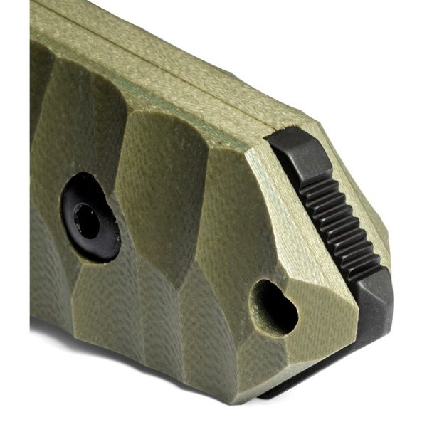 TB Outdoor Survival Fixed Blade Green 4.5" MOX Steel Knife