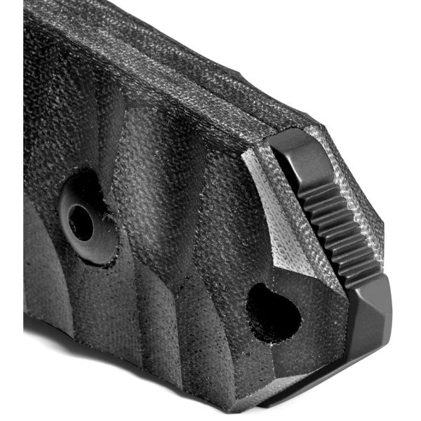 TB Outdoor Survival Fixed Blade Black 4.5" MOX Steel Knife