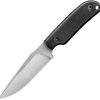 TB Outdoor Commandeur Fixed Blade Knife 4.5" Stonewash G10