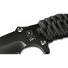 TB Outdoor Survival Fixed Blade Black MOX Steel Knife Kydex Sheath
