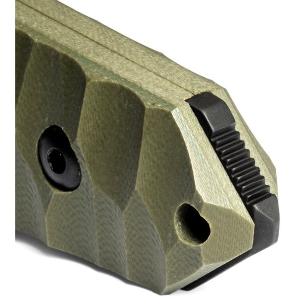 TB Outdoor Survival Fixed Blade - Green G10 Handle