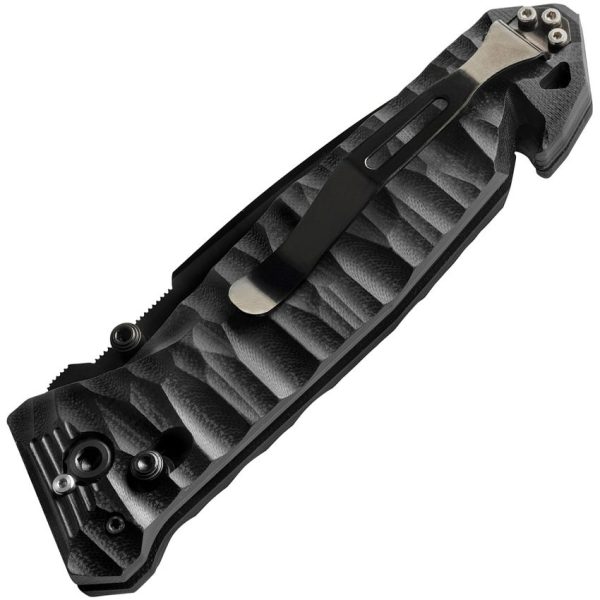 TB Outdoor C.A.C. S200 Axis Lock Folding Knife Black Nitrox