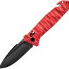 TB Outdoor C.A.C. S200 Axis Lock Folding Knife Red Handle