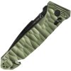 TB Outdoor C.A.C. S200 Axis Lock Folding Knife Green Handle