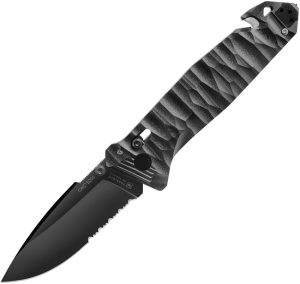 TB Outdoor C.A.C. S200 Axis Lock Folding Knife Black Nitrox