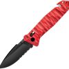 TB Outdoor C.A.C. Utility Axis Lock Red Folding Knife