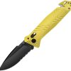 TBO048.jpg TB Outdoor C.A.C. Utility Axis Lock Yellow Folding Knife