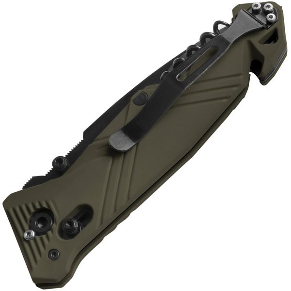 TBO049_add_01.jpg TB Outdoor C.A.C. Utility Axis Lock Green Folding Knife