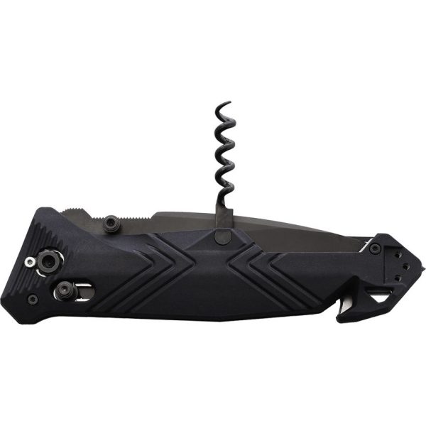 TB Outdoor C.A.C. Utility Axis Lock Black Folding Knife