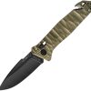 TB Outdoor C.A.C. S200 Axis Lock Green Folding Knife Nitrox Steel