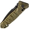 TB Outdoor C.A.C. S200 Axis Lock Green Folding Knife Nitrox Steel