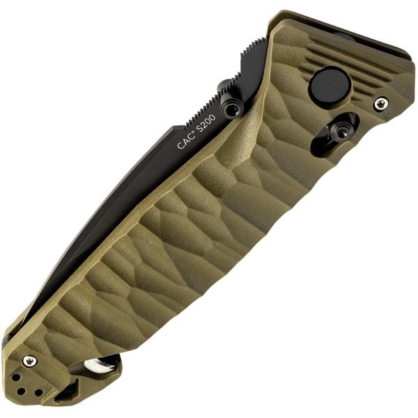 TBO053_add_04.jpg TB Outdoor C.A.C. S200 Axis Lock Green Folding Knife Nitrox Steel