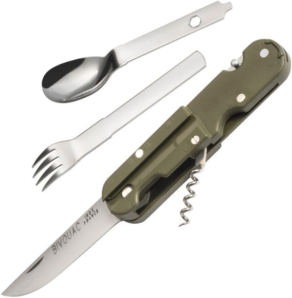 TBO056.jpg TB Outdoor French Army Camp Knife - Green