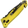 TB Outdoor C.A.C. Axis Lock Yellow Folding Knife Nitrox Blade