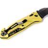 TB Outdoor C.A.C. Axis Lock Yellow Folding Knife Nitrox Blade