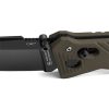 TB Outdoor C.A.C. Utility Axis Lock Folding Knife OD Green