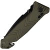 TB Outdoor C.A.C. Utility Axis Lock Folding Knife OD Green