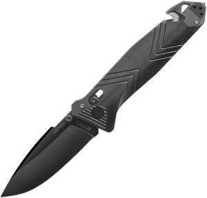 TB Outdoor C.A.C. Utility Axis Lock Black Folding Knife