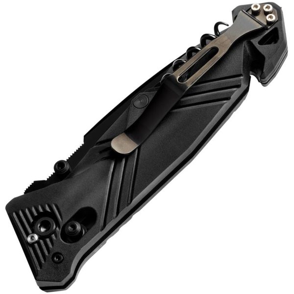 TB Outdoor C.A.C. Utility Axis Lock Black Folding Knife