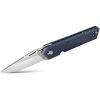 TB Outdoor Unboxer EDC Folding Knife 3" Nitrox Steel Blue Handle