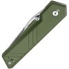 TB Outdoor Unboxer EDC Folder 3" Nitrox Steel Green Folding Knife