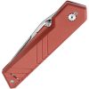 TB Outdoor Unboxer EDC Folding Knife 3" Nitrox Steel Red Handle