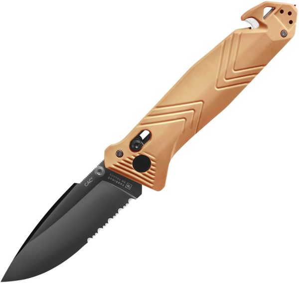 TB Outdoor C.A.C. Vengeur Axis Lock Folding Knife Nitrox Steel