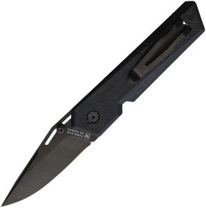 TB Outdoor Unboxer EDC Folding Knife 3" Nitrox Steel Black