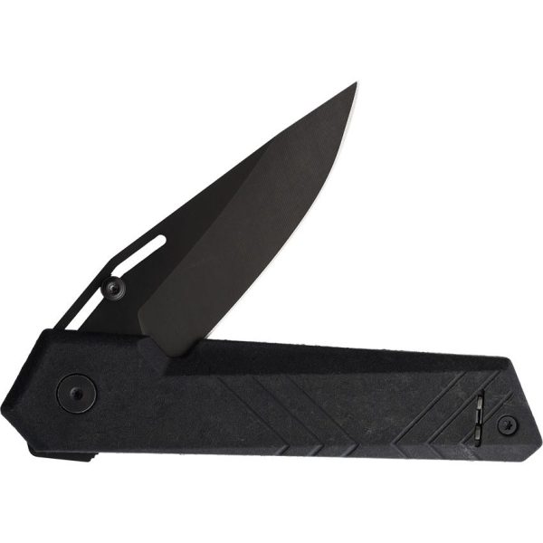 TB Outdoor Unboxer EDC Folding Knife 3" Nitrox Steel Black