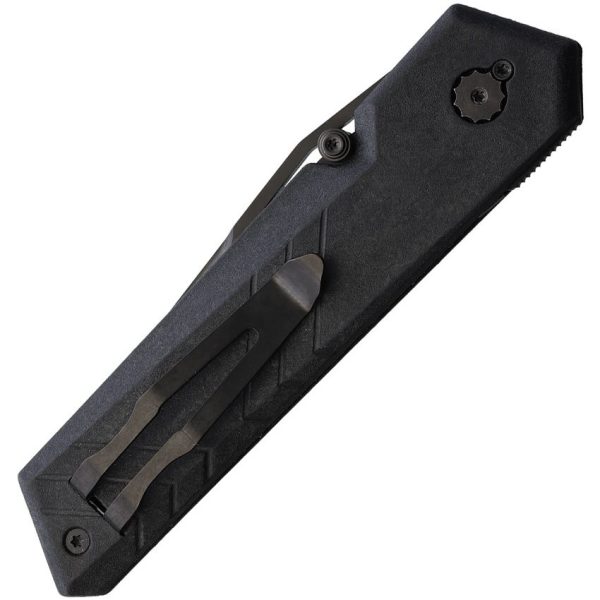 TB Outdoor Unboxer EDC Folding Knife 3" Nitrox Steel Black