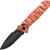 TB Outdoor C.A.C. S200 Axis Lock Folding Knife Coral G10