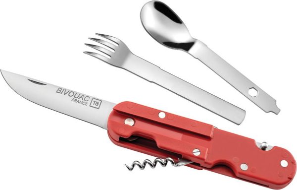 TB Outdoor French Army Camp Knife Red