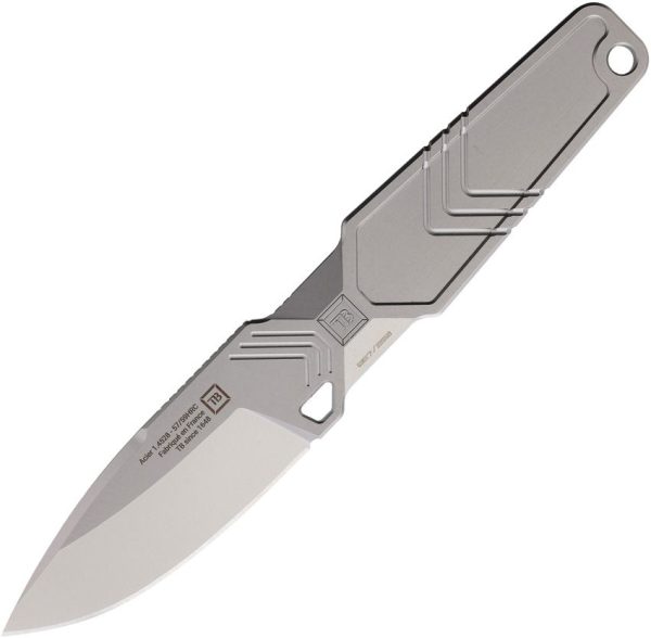 TBO144.jpg TB Outdoor Impact 127 SW Fixed Blade Knife 1.4528 Steel