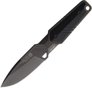 TBO145.jpg TB Outdoor Impact 127 PVD Black Fixed Blade Knife 1.4528 Steel