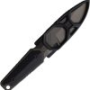 TB Outdoor Impact 127 PVD Black Fixed Blade Knife 1.4528 Steel